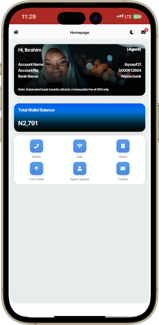 Airtime to Cash screenshot